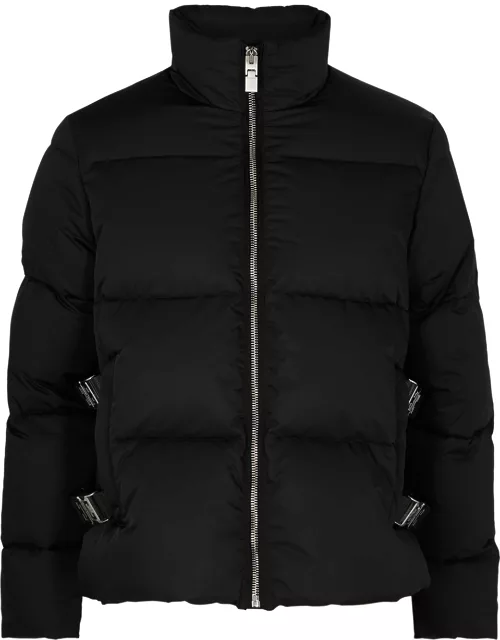 Givenchy 4G Buckle-embellished Quilted Shell Jacket - Black