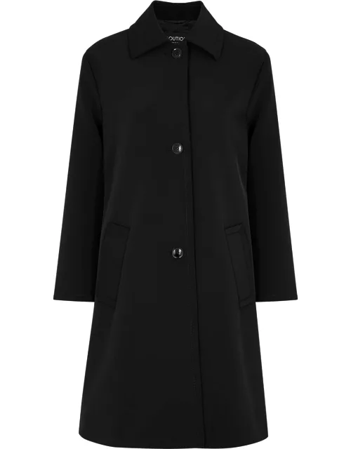 Boutique Moschino Stretch-jersey Coat - Black