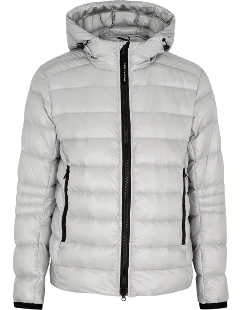 Canada Goose Crofton Hooded Quilted Shell Jacket - Silver