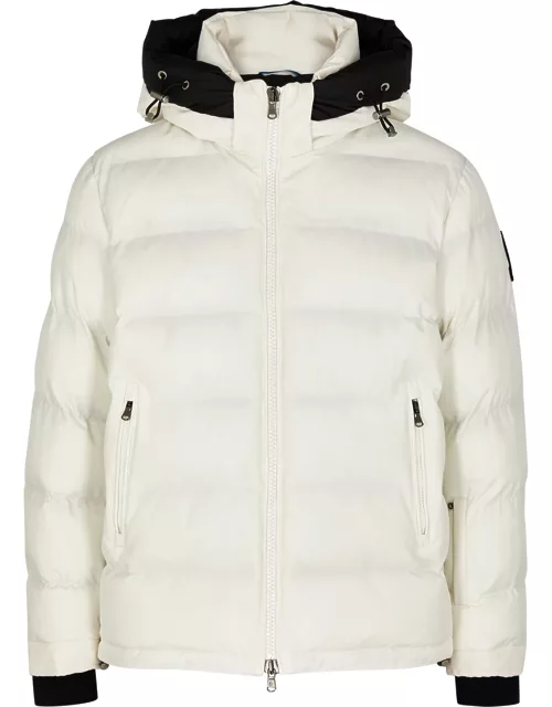 Sandbanks Core Quilted Matte Shell Jacket - White
