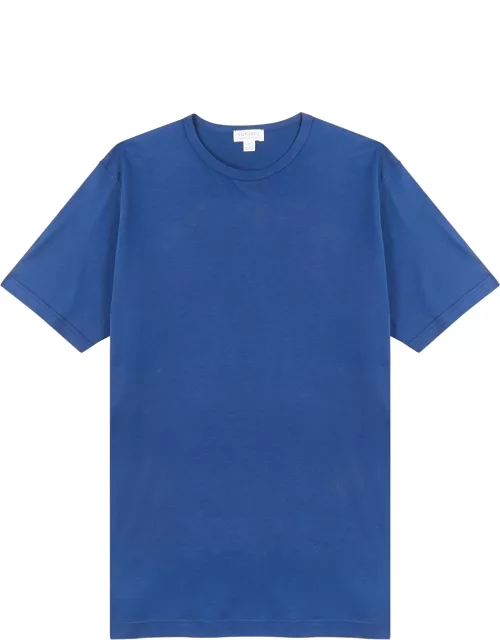 Sunspel Cotton T-shirt - Dark Blue