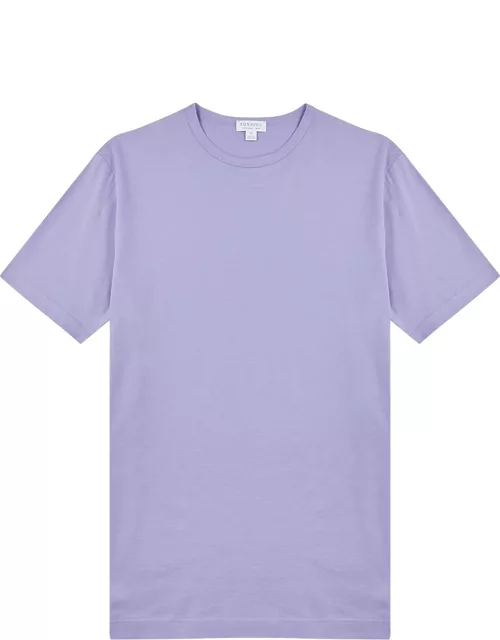 Sunspel Cotton T-shirt - Lilac