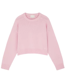 Loulou Studio Bruzzi Wool-blend Jumper - Pink
