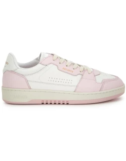 Axel Arigato Dice Lo Panelled Leather Sneakers - Pink And White