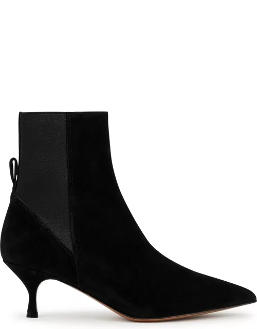 Atp Atelier Molleone 65 Suede Ankle Boots - Black