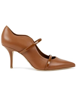 Malone Souliers Maureen 70 Leather Pumps - Brown