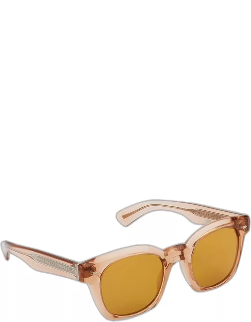 Merceaux Round Keyhole Sunglasse