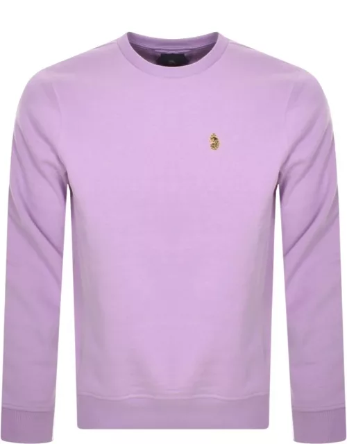 Luke 1977 London Sport Sweatshirt Purple