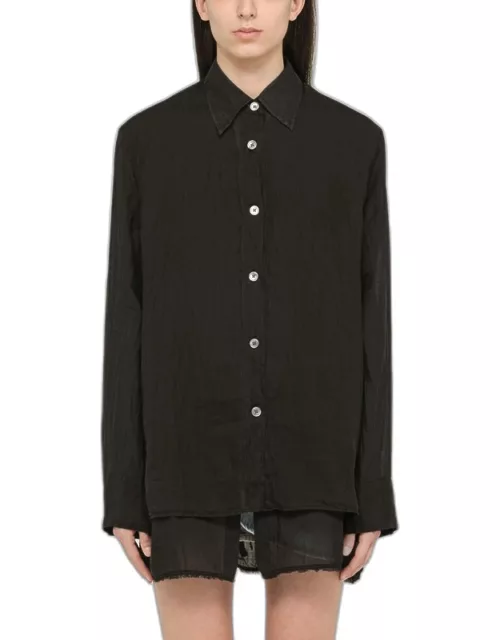 Black layered shirt