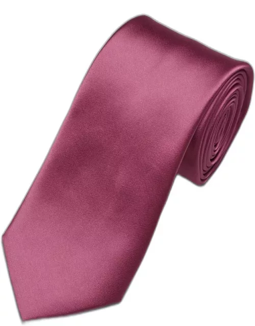 JoS. A. Bank Men's Solid Tie, Rose, One