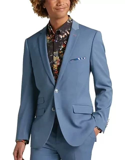 Paisley & Amp; Gray Men's Paisley & Gray Slim Fit Suit Separates Jacket Slate Blue