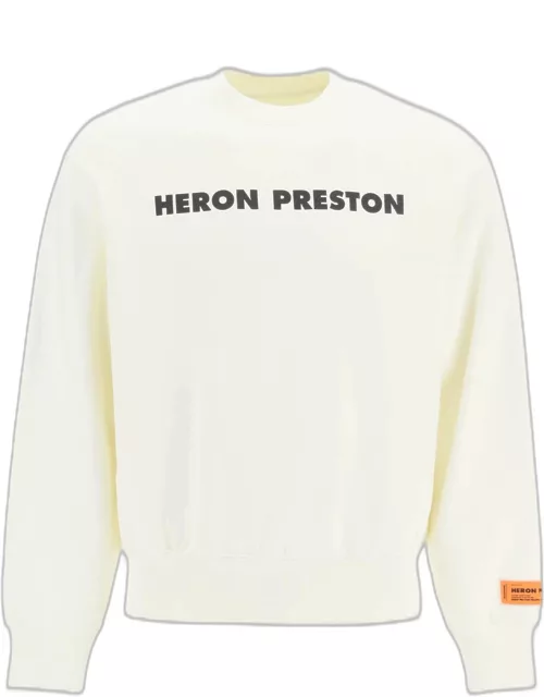 HERON PRESTON 'THIS IS NOT' CREWNECK SWEATSHIRT