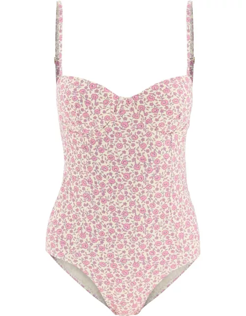 TORY BURCH FLORAL ONE-PIECE SWIMSUIT
