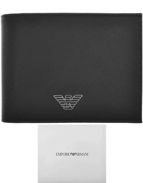 Emporio Armani Logo Wallet Black