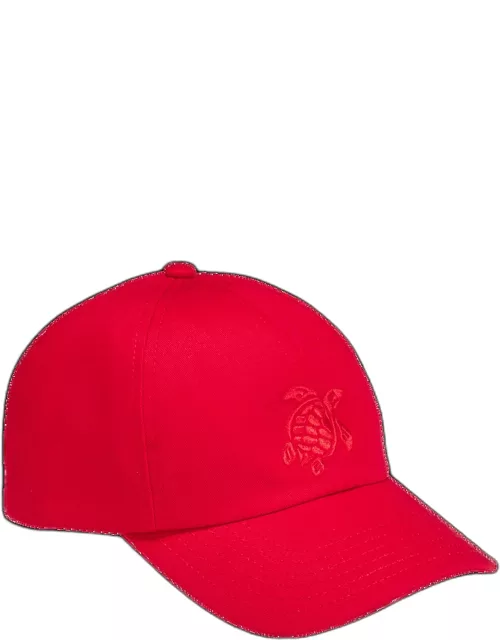 Unisex Cap Solid - Caps - Capsun - Red