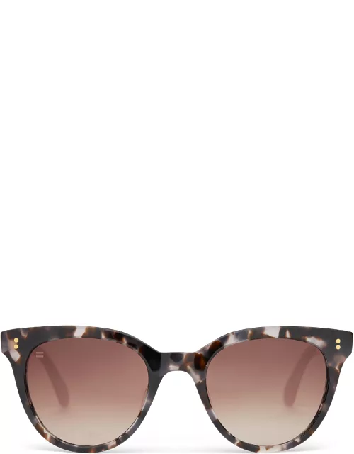 TOMS Women's Sunglasses Multi Marlowe Vintage Tortoise Frame And Brown Gradient Lens Sunglas