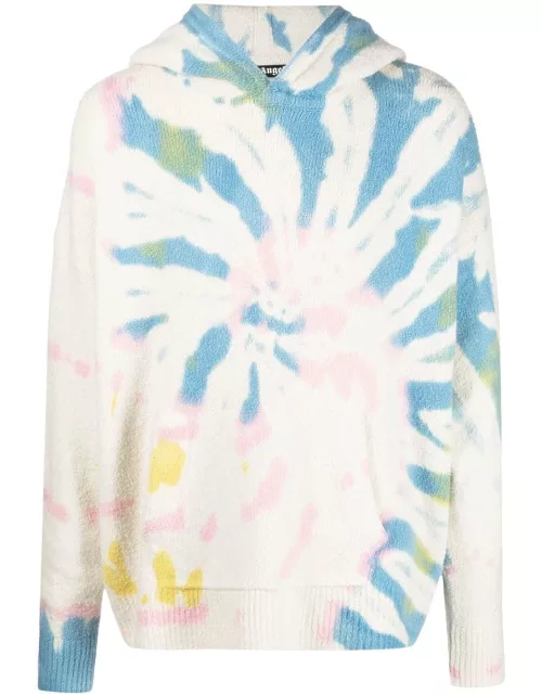 Palm Angels tie-dye-print hoodie