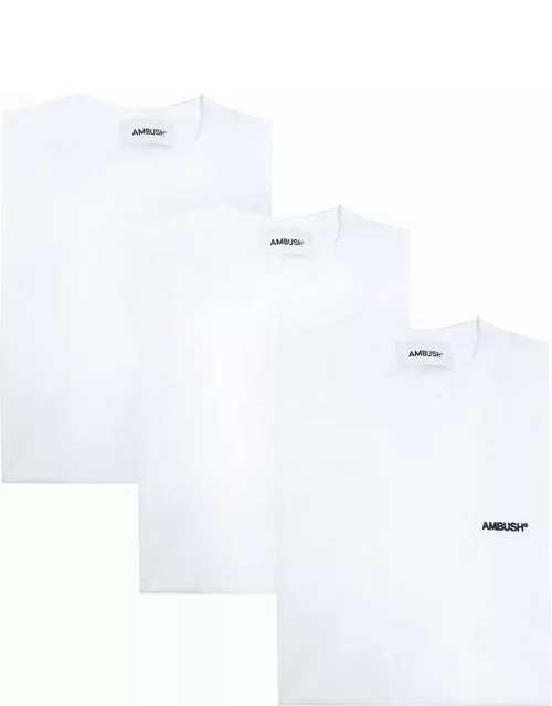AMBUSH logo-embroidered T-shirt set (set of three)