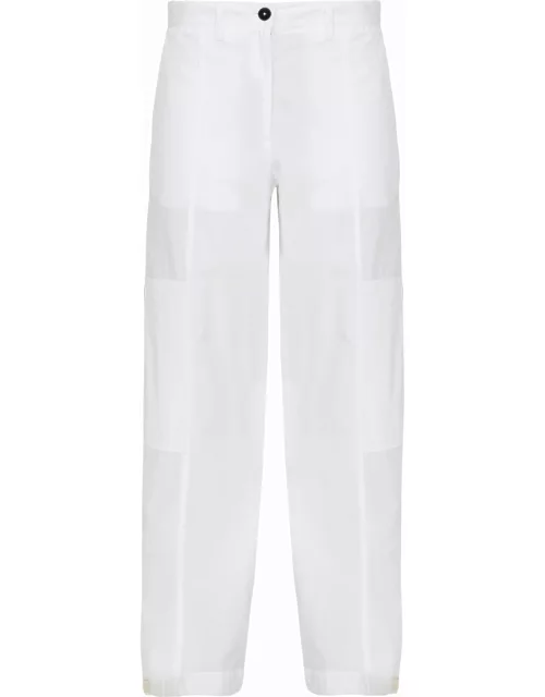 White cotton pant