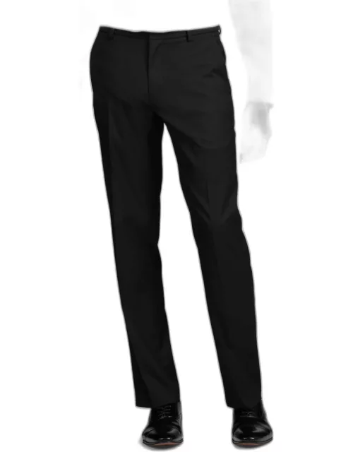 JoS. A. Bank Men's Tailored Fit Dress Pants, Black