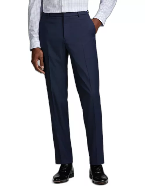JoS. A. Bank Men's Tailored Fit Dress Pants, Navy