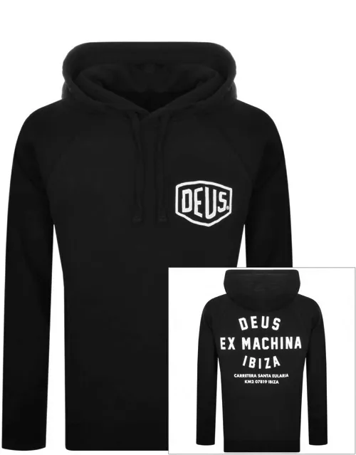 Deus Ex Machina Ibiza Logo Hoodie Black
