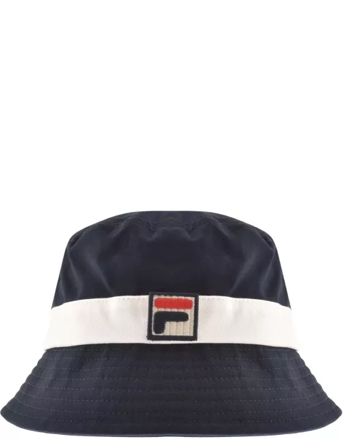 Fila Vintage Tabbs Bucket Hat Navy