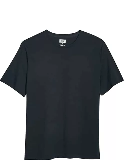 Joseph Abboud Men's Modern Fit Luxe Cotton Jersey Knit Crew Neck T-Shirt Navy