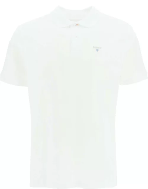 BARBOUR POLO SHIRT WITH EMBROIDERY