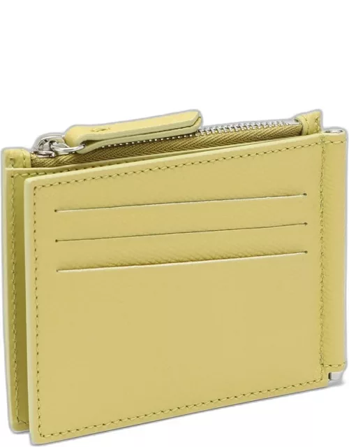 Cedar leather horizontal wallet