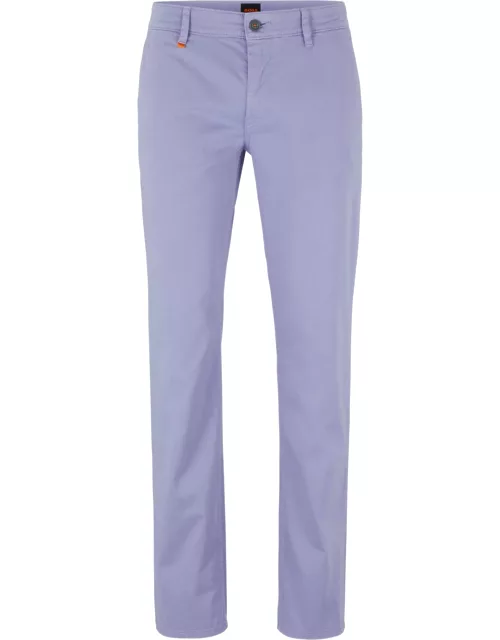 BOSS Logo-patch Slim-fit Jeans Light/Pastel Purple