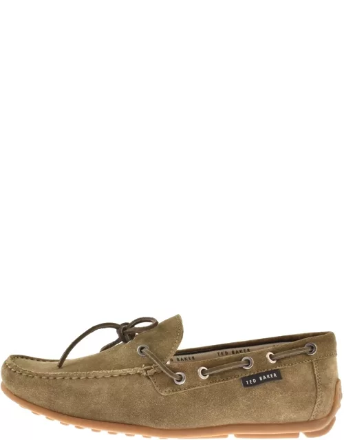 Ted Baker Kenney Boat Shoes Green