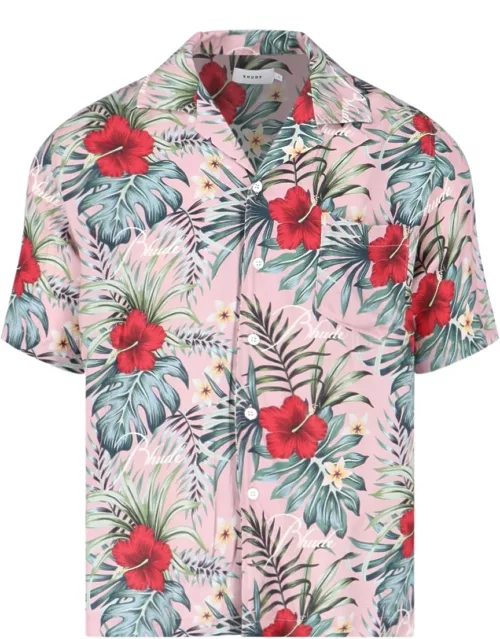Rhude ‘Hawaiian Logo' Shirt