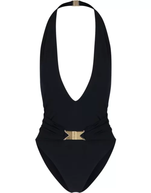 Alaïa Belt Detail One-Piece Swimsuit