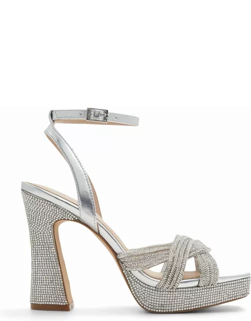 ALDO Glimma - Women's Strappy Sandal Sandals - Silver