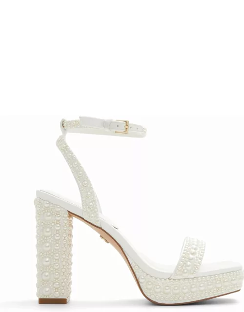 ALDO Lulu - Women's Strappy Sandal Sandals - White
