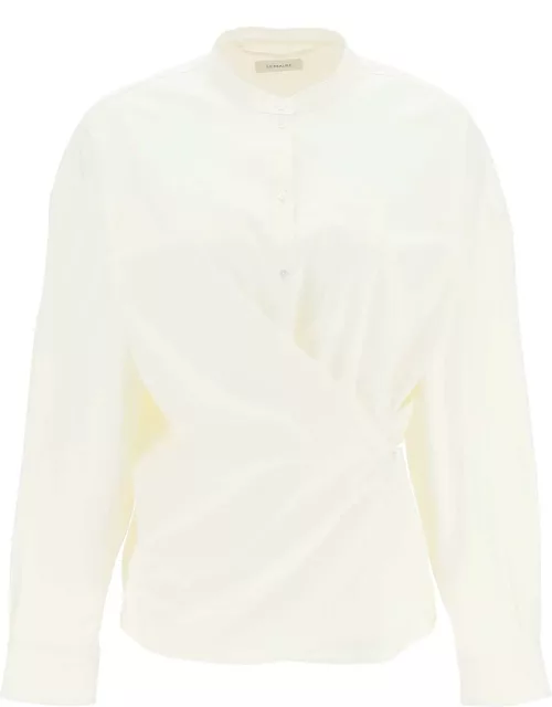 LEMAIRE BANDED COLLAR TWISTED SHIRT