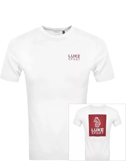 Luke 1977 Back Print T Shirt White