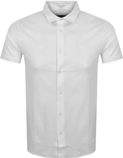 Emporio Armani Short Sleeved Shirt White