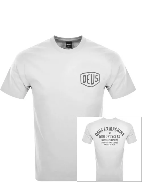 Deus Ex Machina Logo T Shirt White