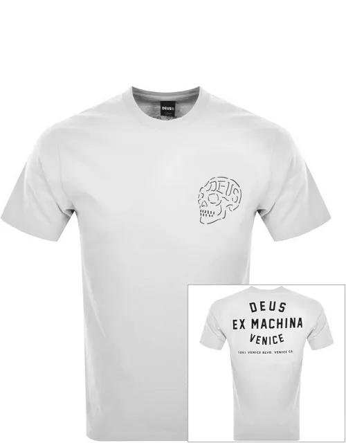 Deus Ex Machina Venice Logo T Shirt White
