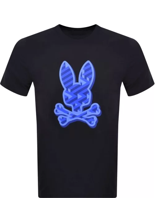 Psycho Bunny Pisani Graphic T Shirt Navy