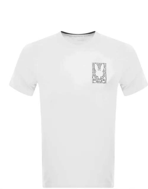 Psycho Bunny Pisani Graphic T Shirt White
