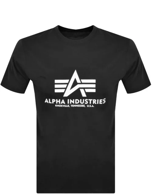 Alpha Industries Basic Logo T Shirt Black