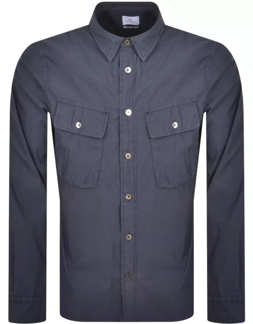PS By Paul Smith Long Sleeved Shirt Navy