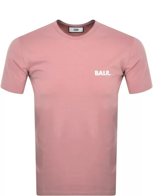 BALR Athletic Short Sleeved T Shirt Pink