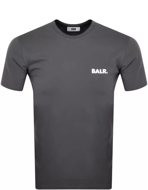 BALR Athletic Short Sleeved T Shirt Grey
