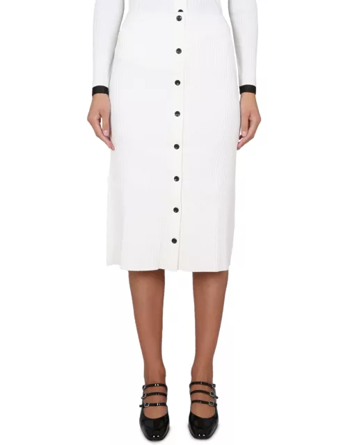 proenza schouler white label midi skirt