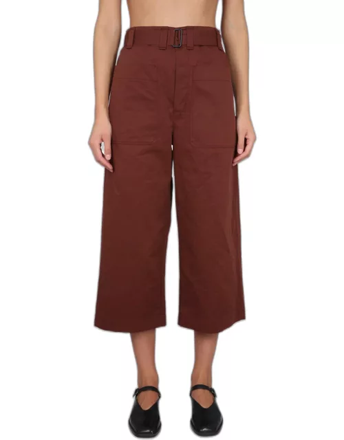 lemaire cropped pant