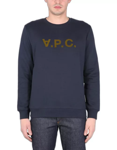 a. p.c. sweatshirt with v. p.c logo